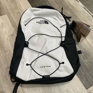 The North Face Jester Backpack White/TNF Black
